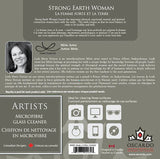 Leah Dorion Strong Earth Woman Microfibre Glass Cleaner
