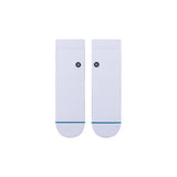 Stance - Icon Quarter Socks - White