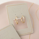 Constance Hoop Earrings - Gold