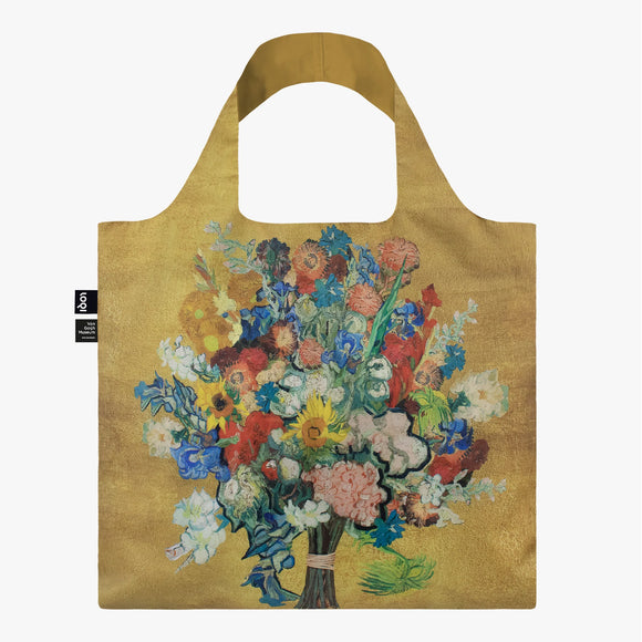 Vincent van Gogh  Flower Pattern Gold Bag