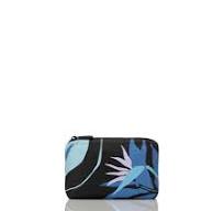 Mini POUCH Painted Birds Huckleberry