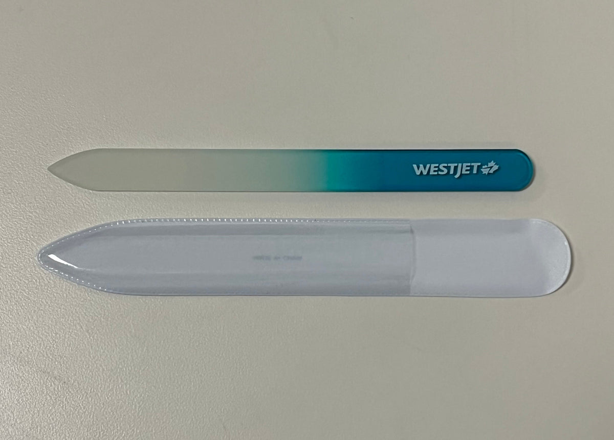 WestJet Nail Glass File in Sleeve WestJet Store