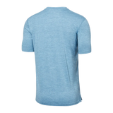 DROPTEMP™ ALL DAY COOLING Short Sleeve Crew / Washed Blue Heather