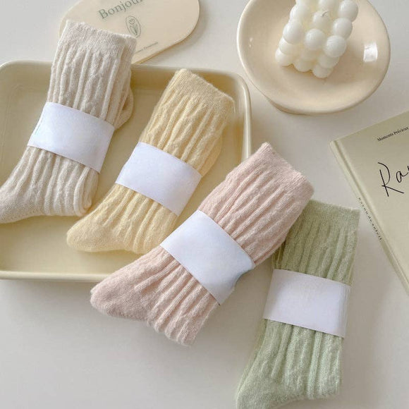 Rufia -Paris Warm Colorful Socks- 10 Colour Options