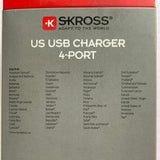 SKROSS US USB Charger 4 port