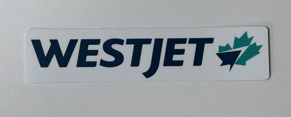 WestJet Custom Logo Sticker