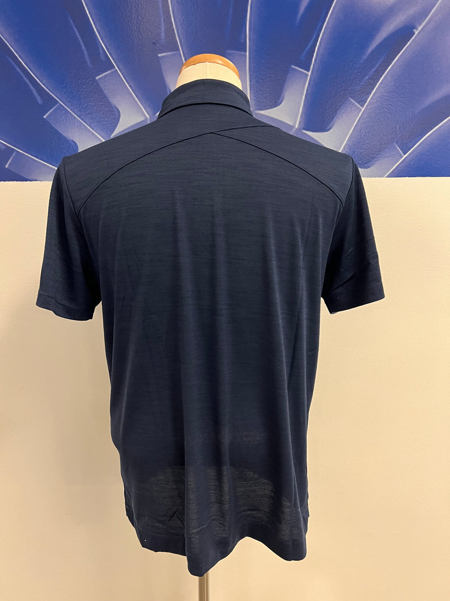 WestJet MEN'S AMOS ECO SS POLO Vintage Navy WestJet Store