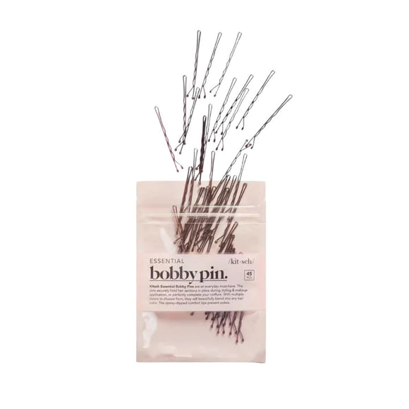 Essential Bobby Pins 45pc - Brown