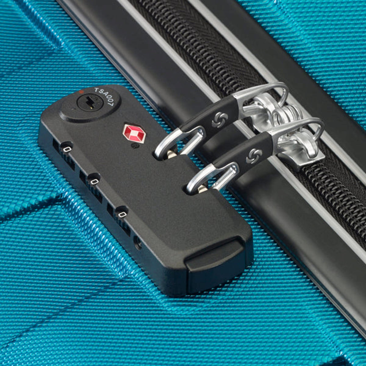 Samsonite Prestige NXT Spinner Carry on Luggage Teal WestJet Store