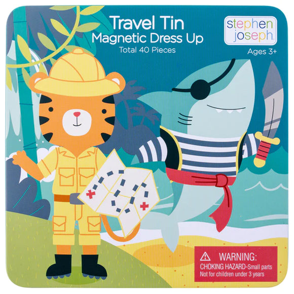 Travel Tin Magnetic Dress Up - Shark