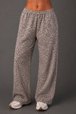 Panache - Cream & Brown Leopard Sweatpants