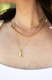 Necklace: Shania: Gold