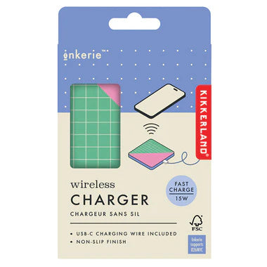 Kikkerland Inkerie Wireless Charger Color