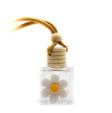 WHITE DAISY | CAR DIFFUSER: White / Tobacco + Vanilla