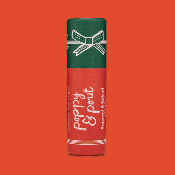 Poppy & Pout - Limited Edition, Lip Balm, Holiday, Sugared & Spiced