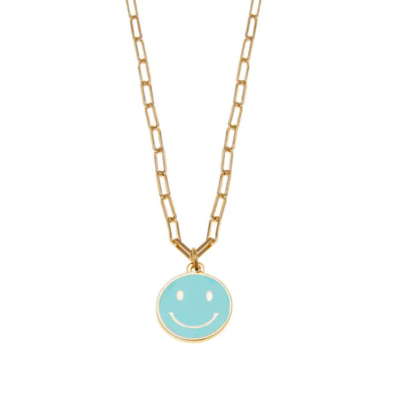 Be Happy Necklace - Gold