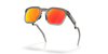 Oakley - HSTN SQ Prizm Ruby Lenses, Matte Grey Smoke Frame