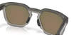 Oakley - HSTN SQ Prizm Ruby Lenses, Matte Grey Smoke Frame