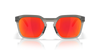 Oakley - HSTN SQ Prizm Ruby Lenses, Matte Grey Smoke Frame