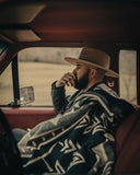 Tree Line Queen Blanket - Balsam Fir