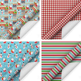 30" x 10' Holiday Wrapping Paper Bundle (4-pack) | Extra, Extra