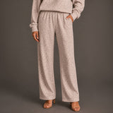 Panache - Blush & Lt. Brown Leopard Sweatpants
