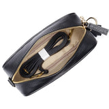 Crossbody Tassel Black: Black