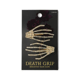 Halloween Hand Grip Skeleton Hair Clips