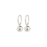 Pilgrim - AIR recycled pendant hoop earrings