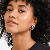 Pilgrim - PRESENCE recycled chunky earrings