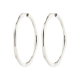 Pilgrim - HAZE recycled thin hoop earrings