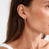 Pilgrim - NOVA recycled small hoop earrings