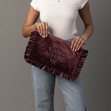 Panache - You Can't Afford Me Ruffle Travel Pouch