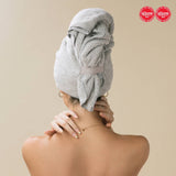 VOLO Hero Hair Towel: Luna Gray