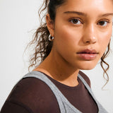 Pilgrim - PHASE recycled small hoops 19mm