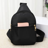 Nylon Mini Sling Bag: ONE SIZE / BLACK