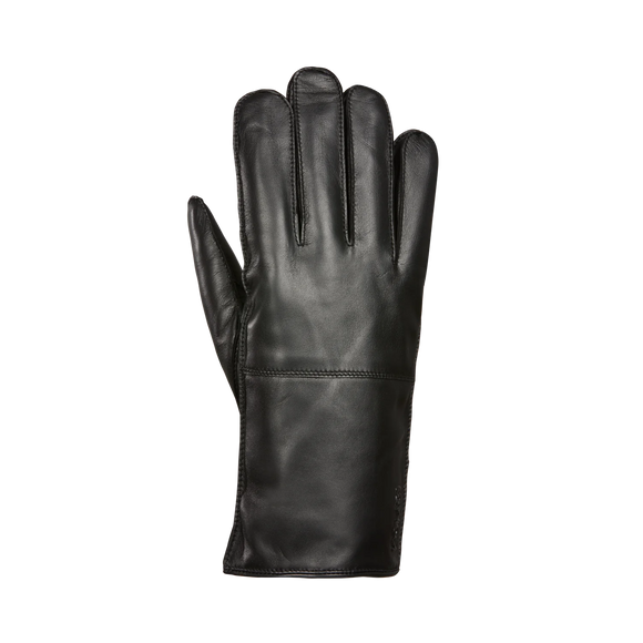 Kombi Abbey Leather Gloves Black - Women