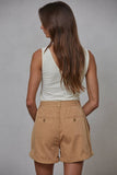Seamless Reverse U-V Neck Tank: White