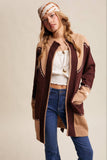 Western Horseshoe Belted Cardigan