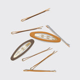 Kitsch - Metal Cloud Pins & Snap Clips 8pc Set - Sedona