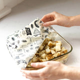 Reusable Beeswax Food Wraps: Camping Adventure Set of 3