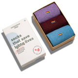 Socks that Save LGBTQ Lives | Boxed Set - Pride Gifts: Small