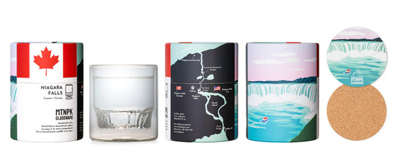 MTNPK Glassware - Niagara Falls Tumbler