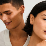 Pilgrim - BETWEEN moon earrings gold-plated