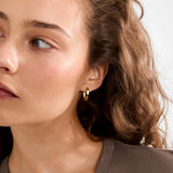 Pilgrim - KAIROA recycled small hoop earrings