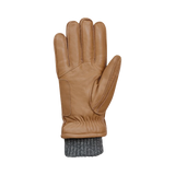 Kombi - Handsome PRIMALOFT Leather Gloves - Men - Toffee