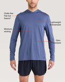 SAXX - Multi-Sport Performance Hoodie - Washed Indigo
