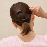 Kitsch - Black & Tort Cloud Cuffs - Small