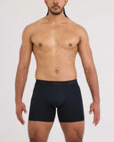 SAXX - Smooth Flex Light Compression Performance Boxer Brief 6" - Black