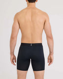 SAXX - Smooth Flex Light Compression Performance Boxer Brief 8" - Black
